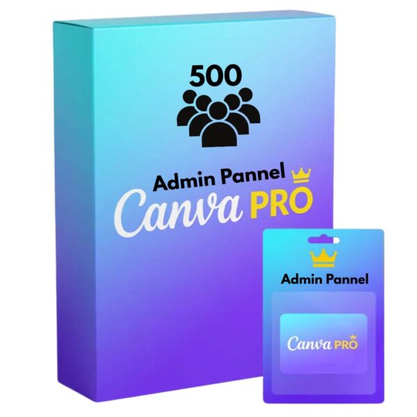 Canva Pro Admin Panel